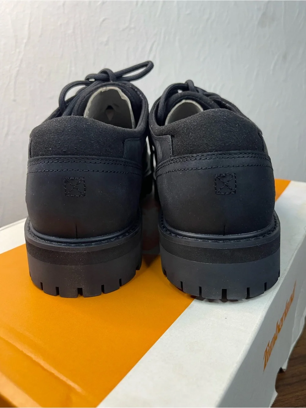 Timberland Britton Road Waterproof Leather Oxford Shoes Black US 9 EU 43 UK 8.5